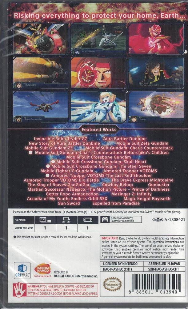 Super Robot Wars T - Nintendo Switch