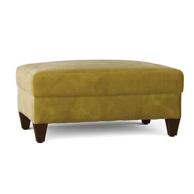 Birch Lane Fairchild 44x22 Rectangle Standard Slipcovered Ottoman Body Fabric: Empire Curry