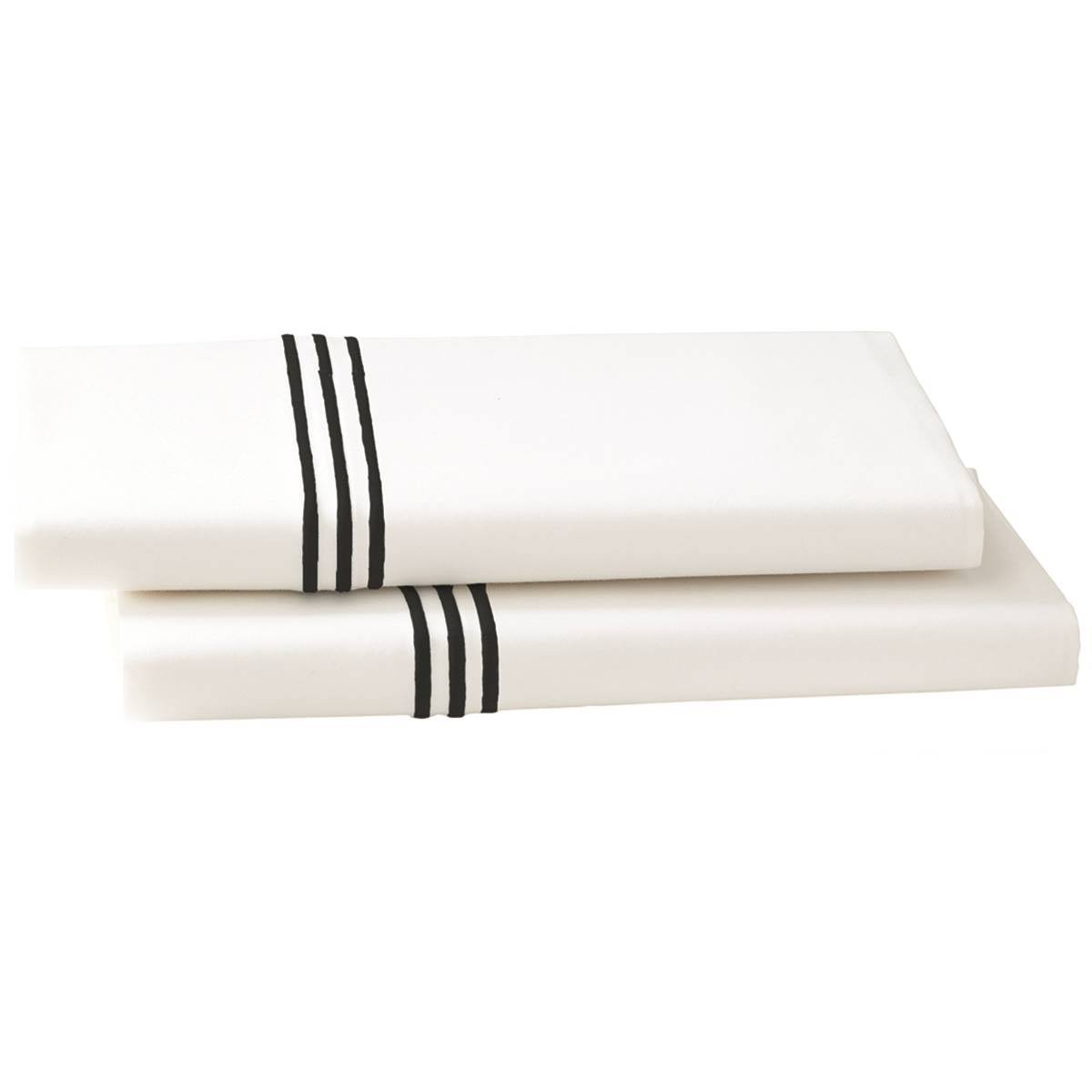 Kassatex Celina 300 Cotton Blend Pillowcase Case Pack Size: Standard, Color: Mink