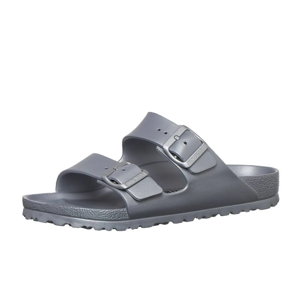 Birkenstock Arizona Eva Sandals - Metallic Silver