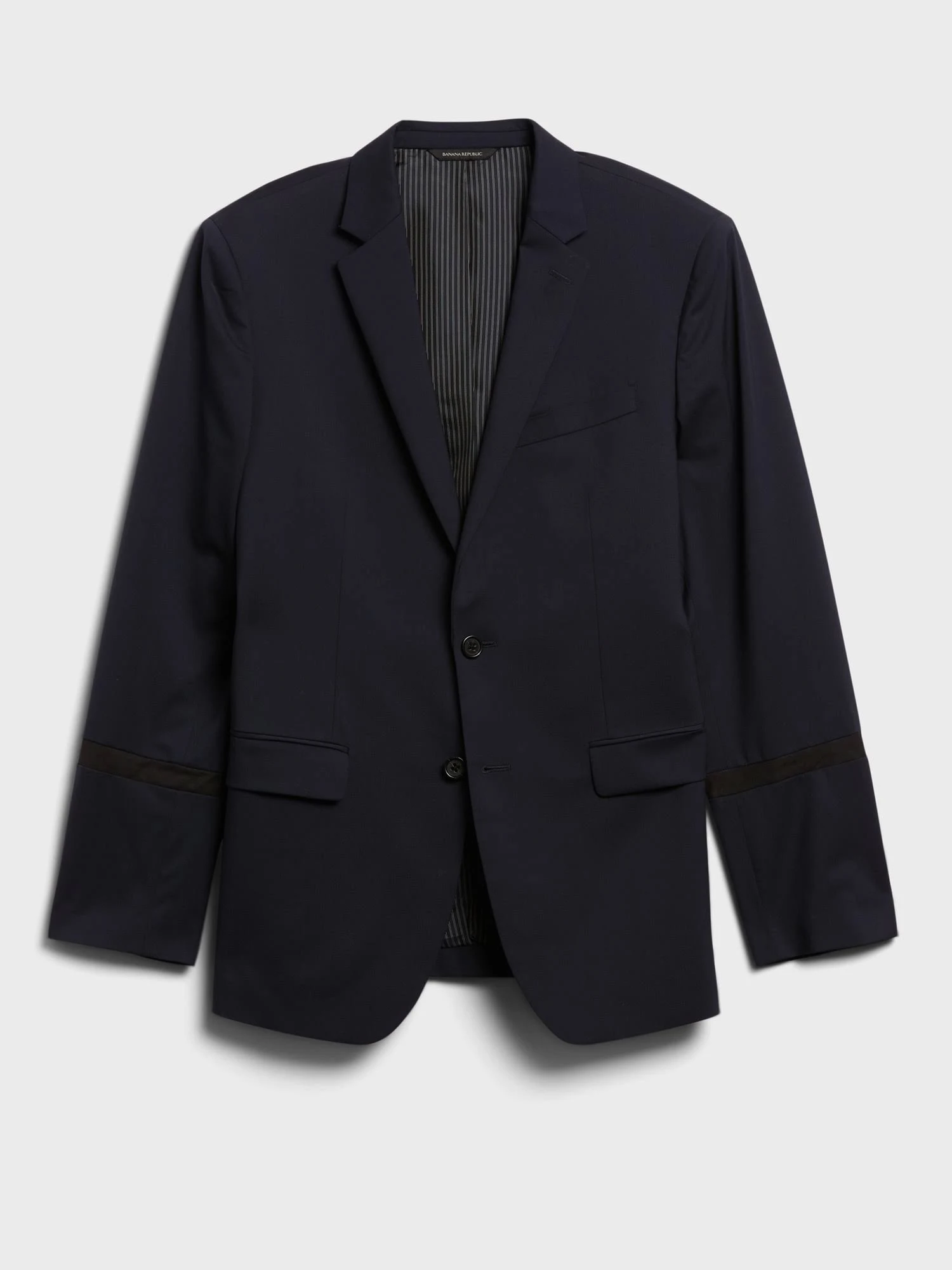 Banana Republic Men's Slim Solid Italian Wool Suit Jacket Navy Size 50 Long