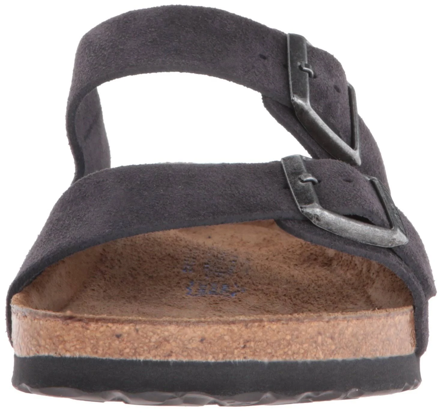 Birkenstock Unisex Arizona SF Sandal, Velvet Grey Suede, 39R