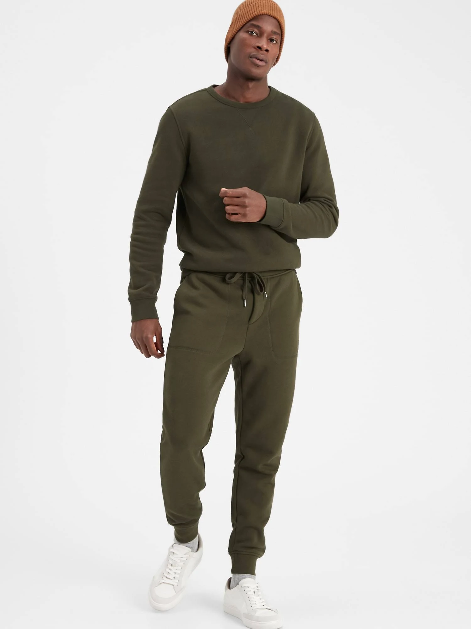 Men's Knit Jogger Olive