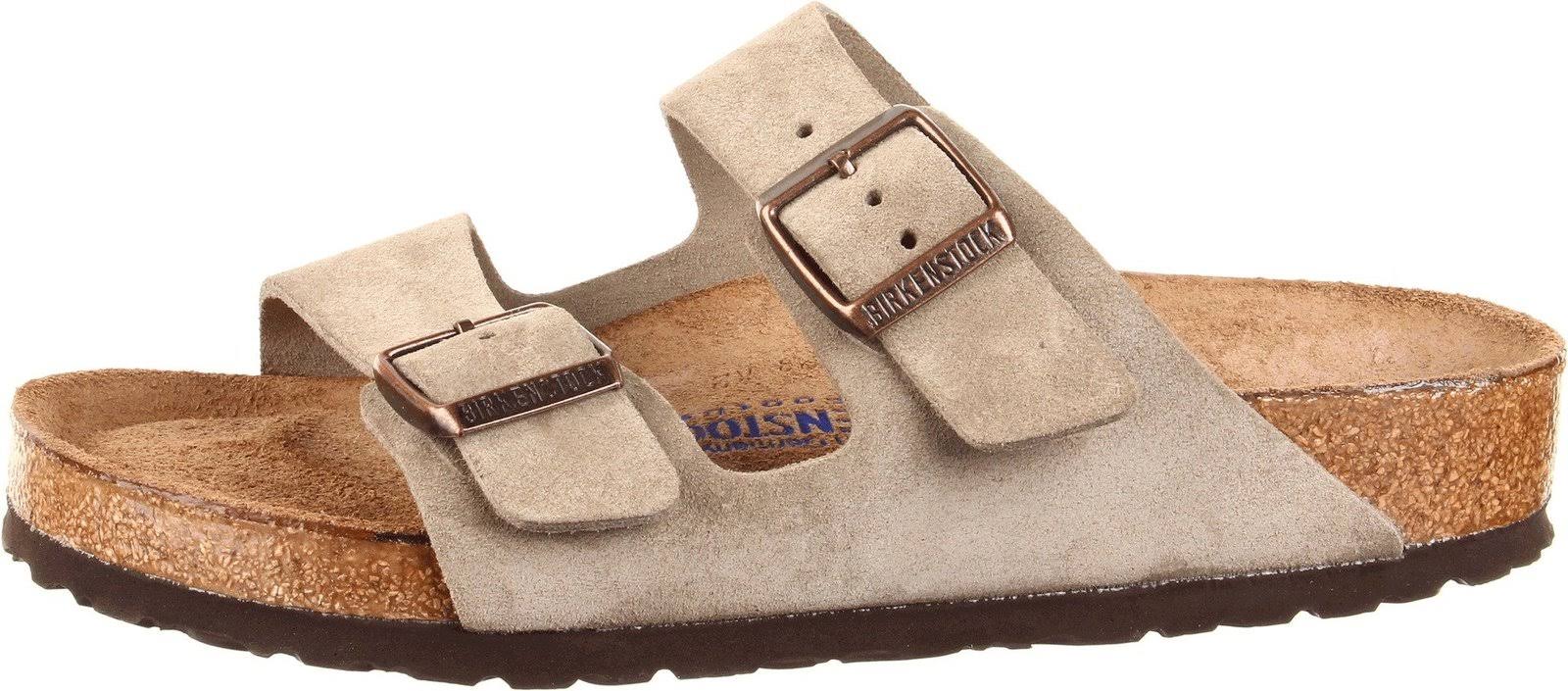 Birkenstock Arizona Soft Footbed (Taupe Suede)