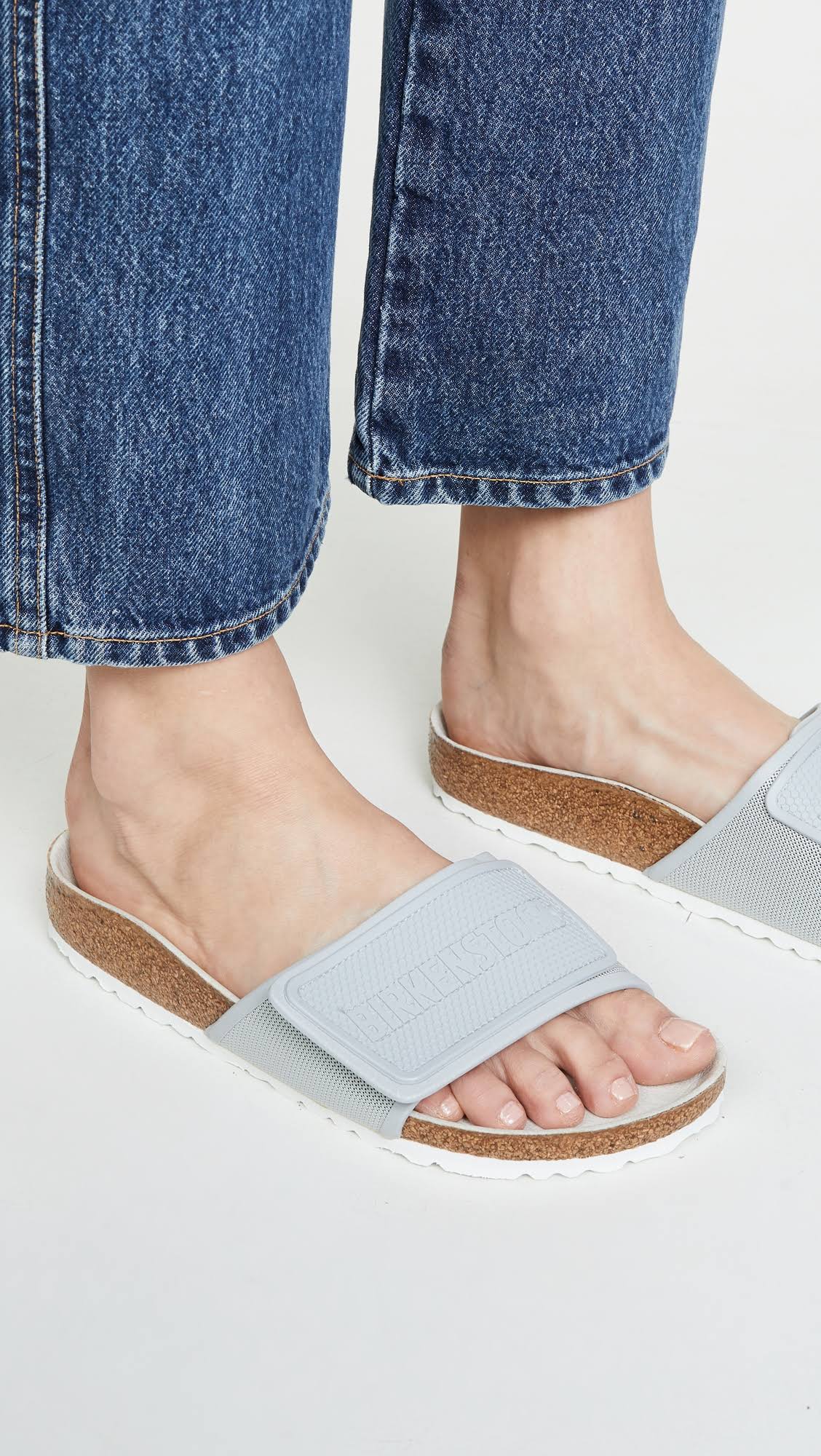 Birkenstock Women's Tema Sandals, Gray