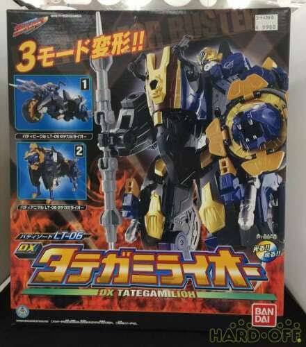 Bandai Tokumei Sentai Go-Busters Machine Buddyzord LT-06 DX tategami Raioh New
