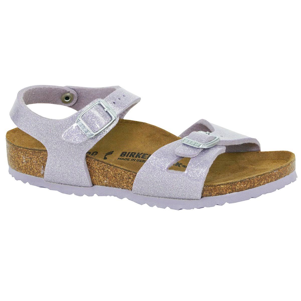 Birkenstock Kids' Rio Birko-Flor Sandals Cashmere Rose 29 N