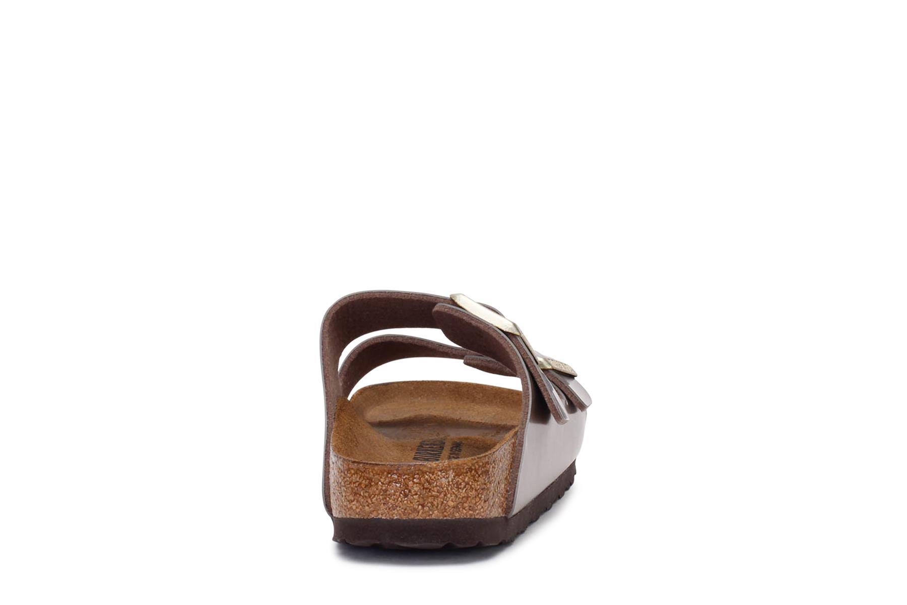 Birkenstock Arizona Birko-Flor Electric Metallic Taupe 37 / Narrow