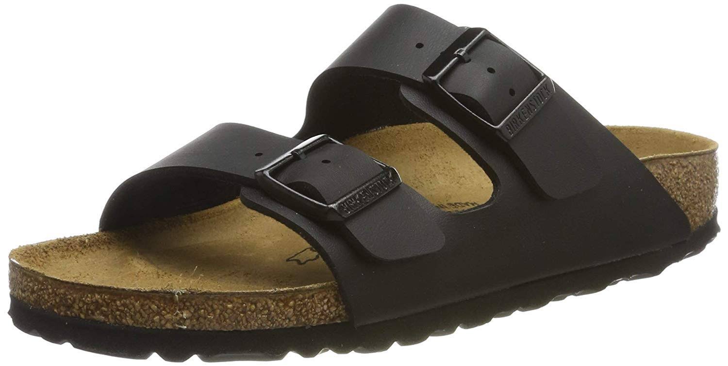 Birkenstock Arizona Birko Flor Sandals - Black