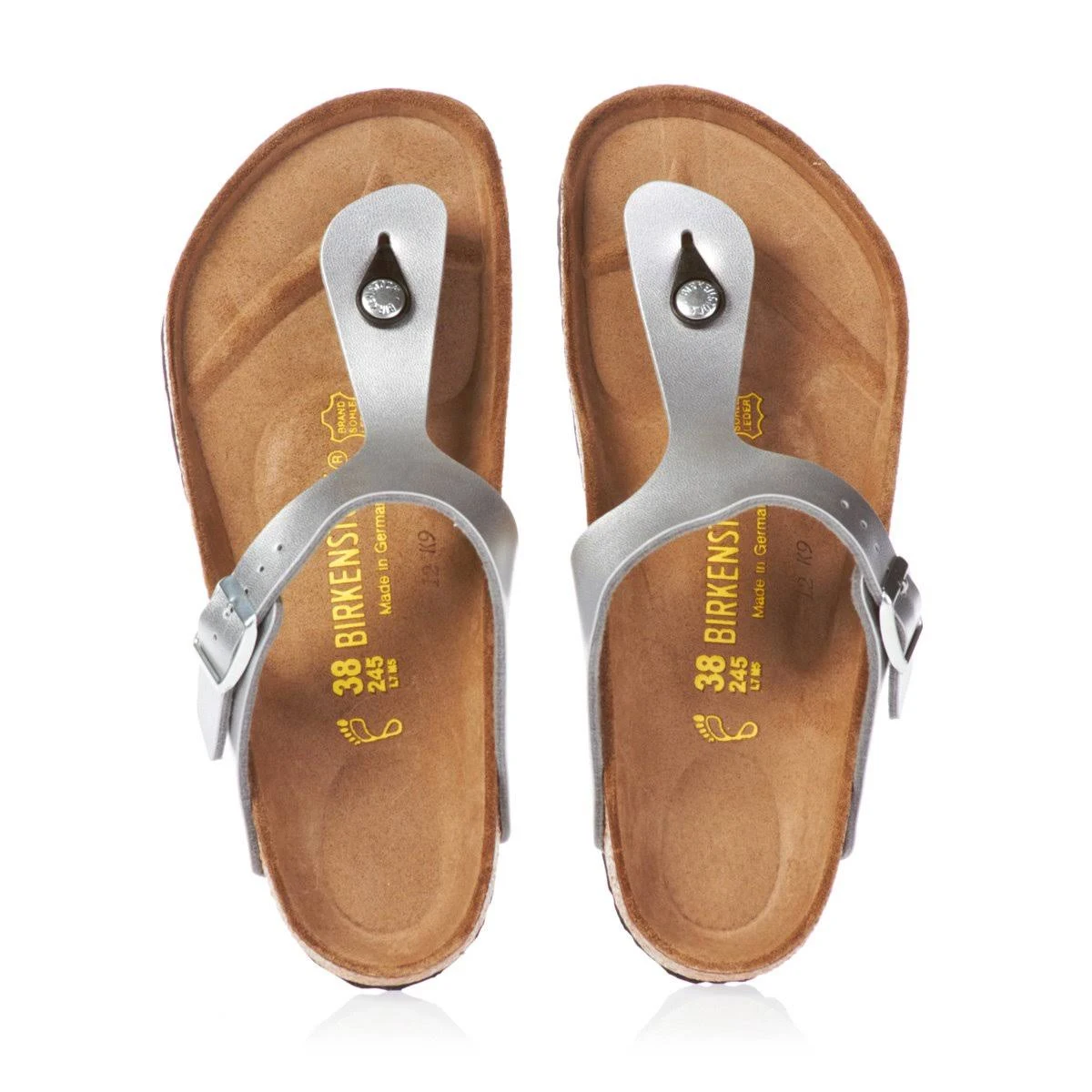 Birkenstock Sandals | Gizeh, Silver