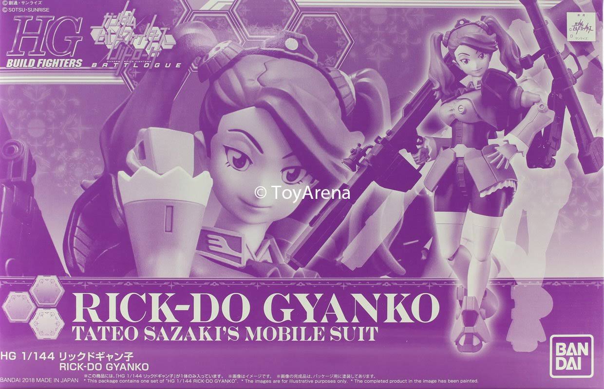 Bandai HGBF Gundam Build Fighters Batlog RickDo Gyanko 1/144 Model Kit New
