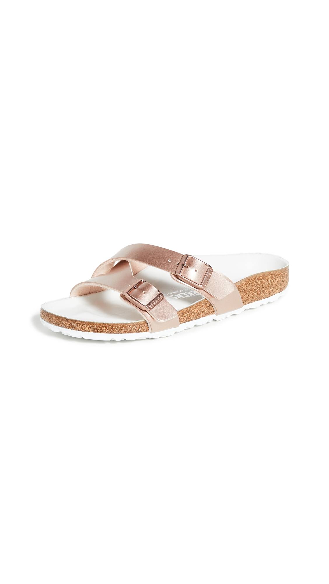 Birkenstock Yao Sandals Women's, Copper, 38