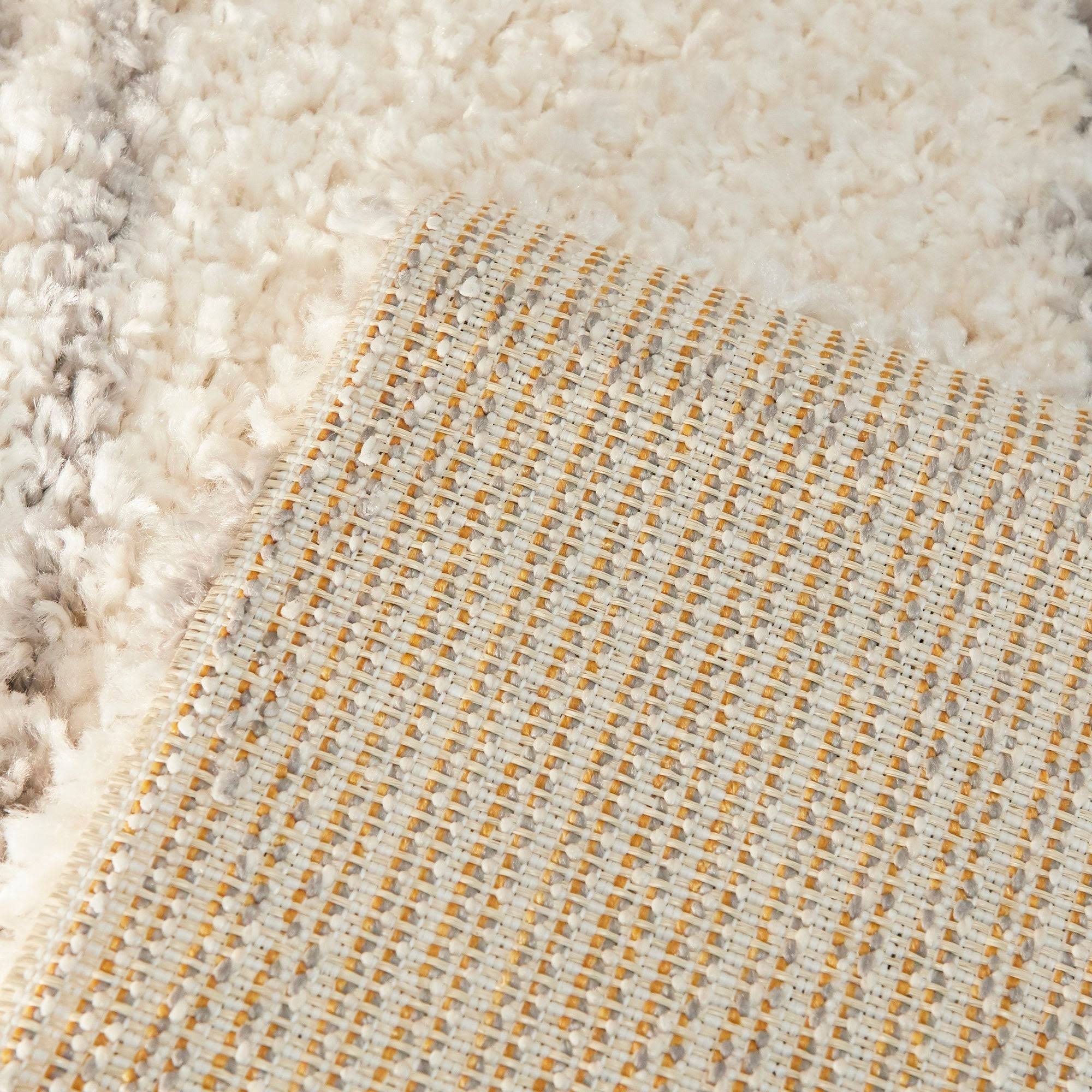 BALTA Wilkins Cream 8 ft. x 10 ft. Moroccan Shag Area Rug, Ivory