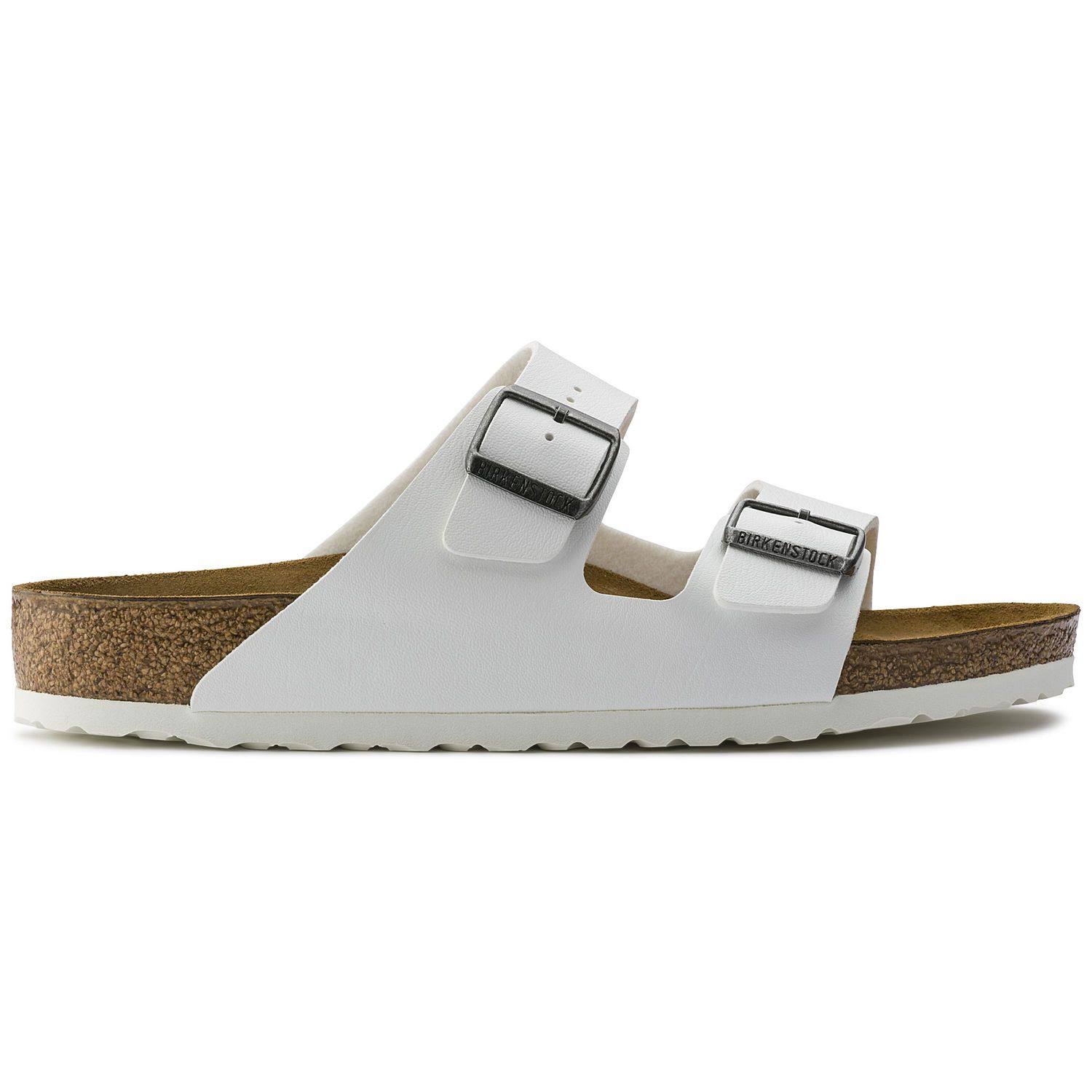 Birkenstock Women's Arizona Sandals, Size: 10/10.5 US (41 Euro), White