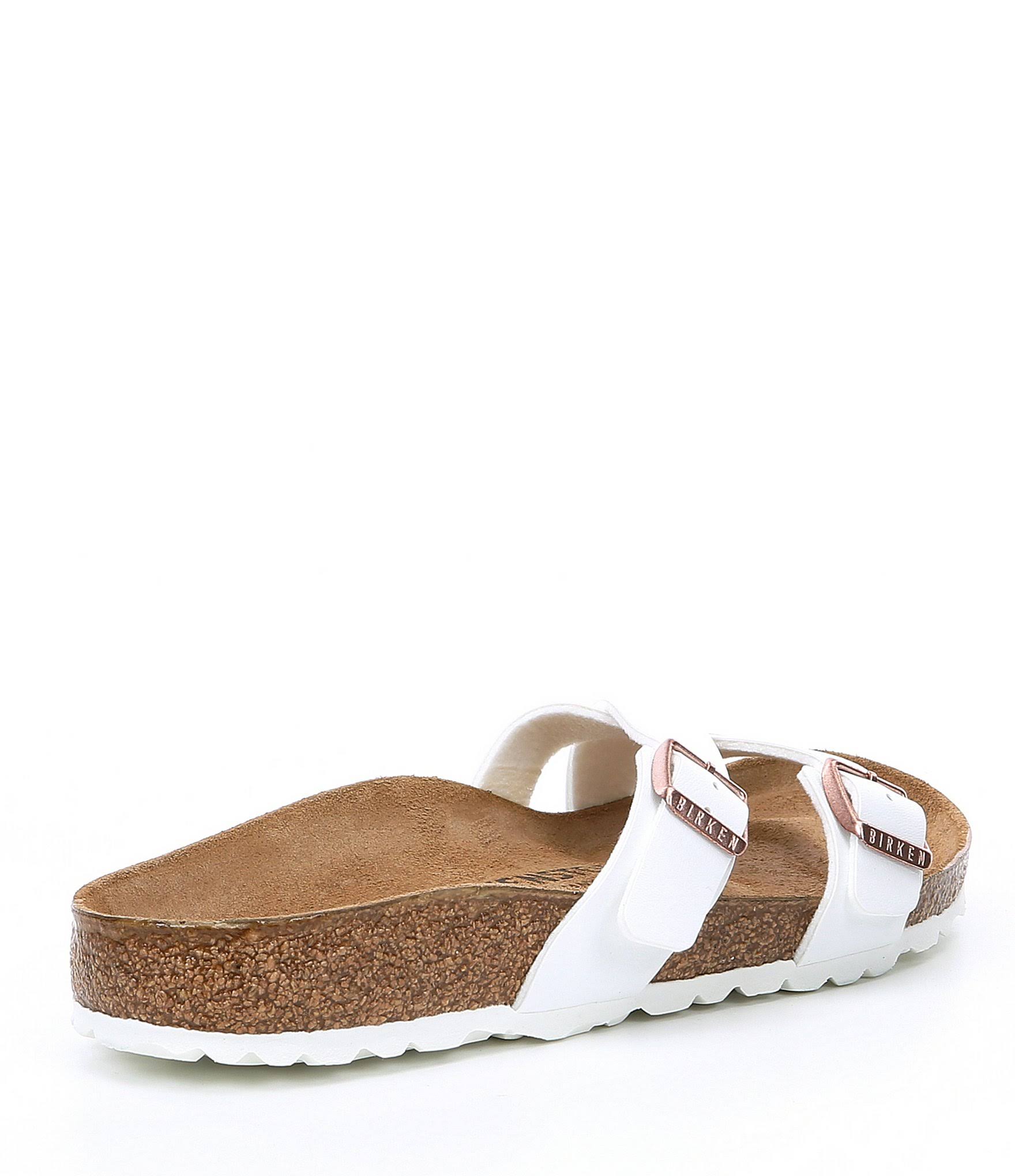 Birkenstock Women's Yao Slide - 42 Narrow - White Birko-Flor