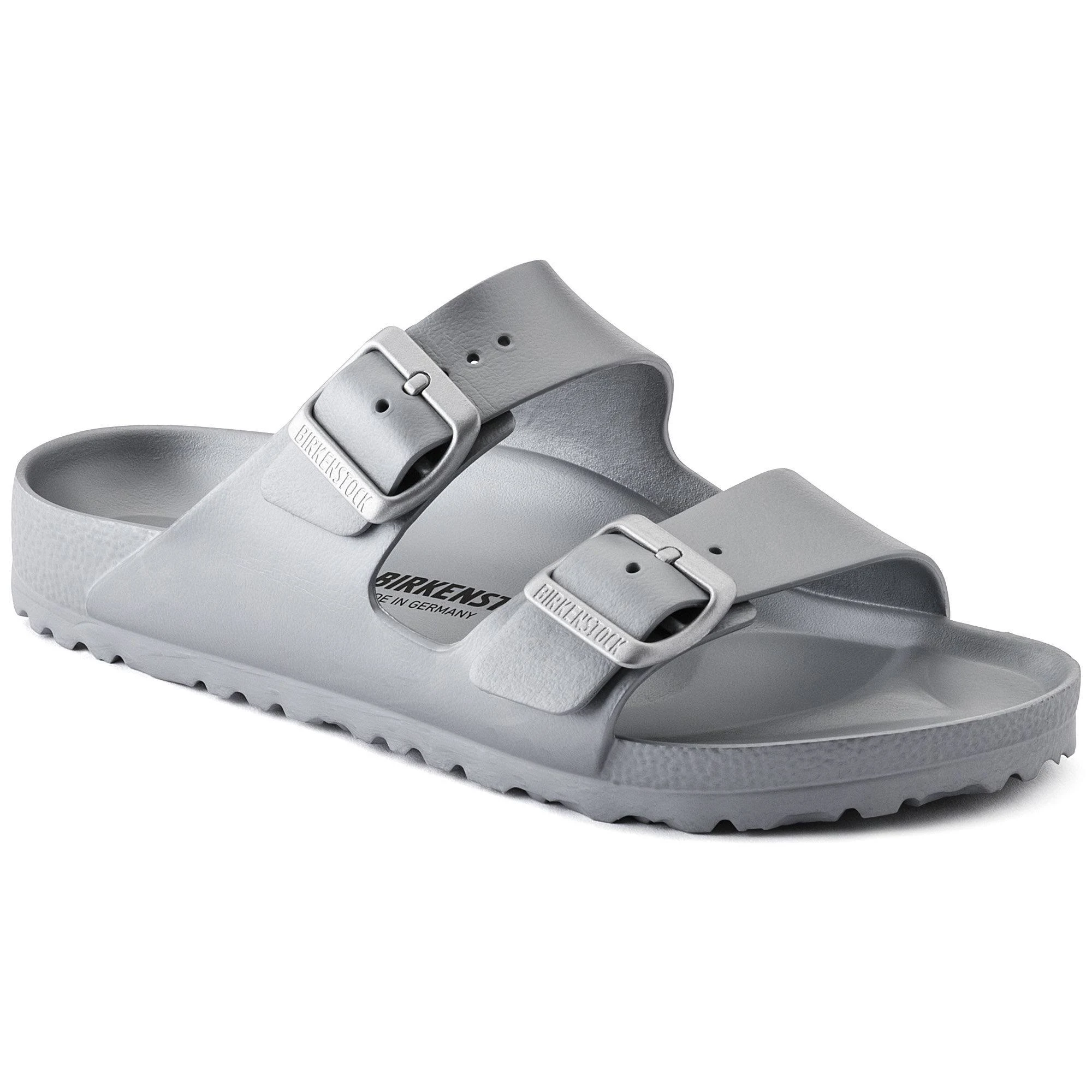 Birkenstock Arizona Eva Sandals - Metallic Silver