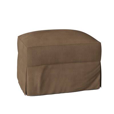 Birch Lane Young 29x22 Rectangle Standard Ottoman Body Fabric: Tina Coffee