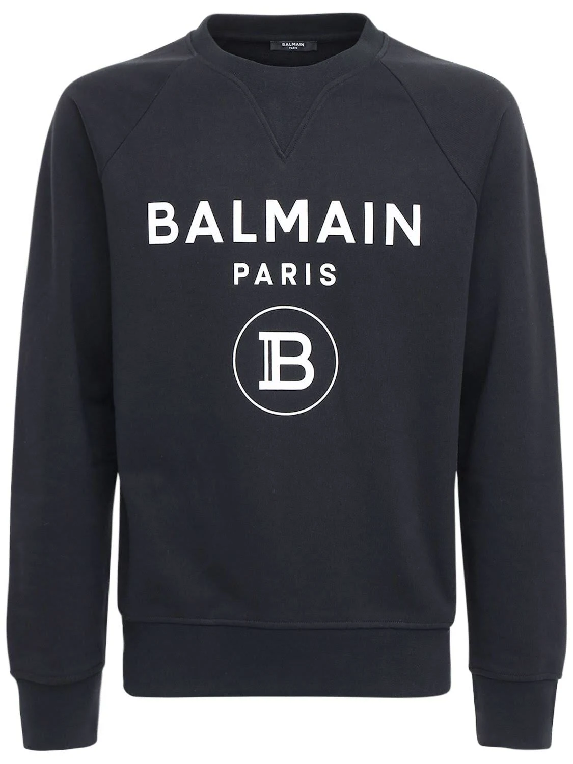 Balmain Sweatshirt with Logo Men's Black