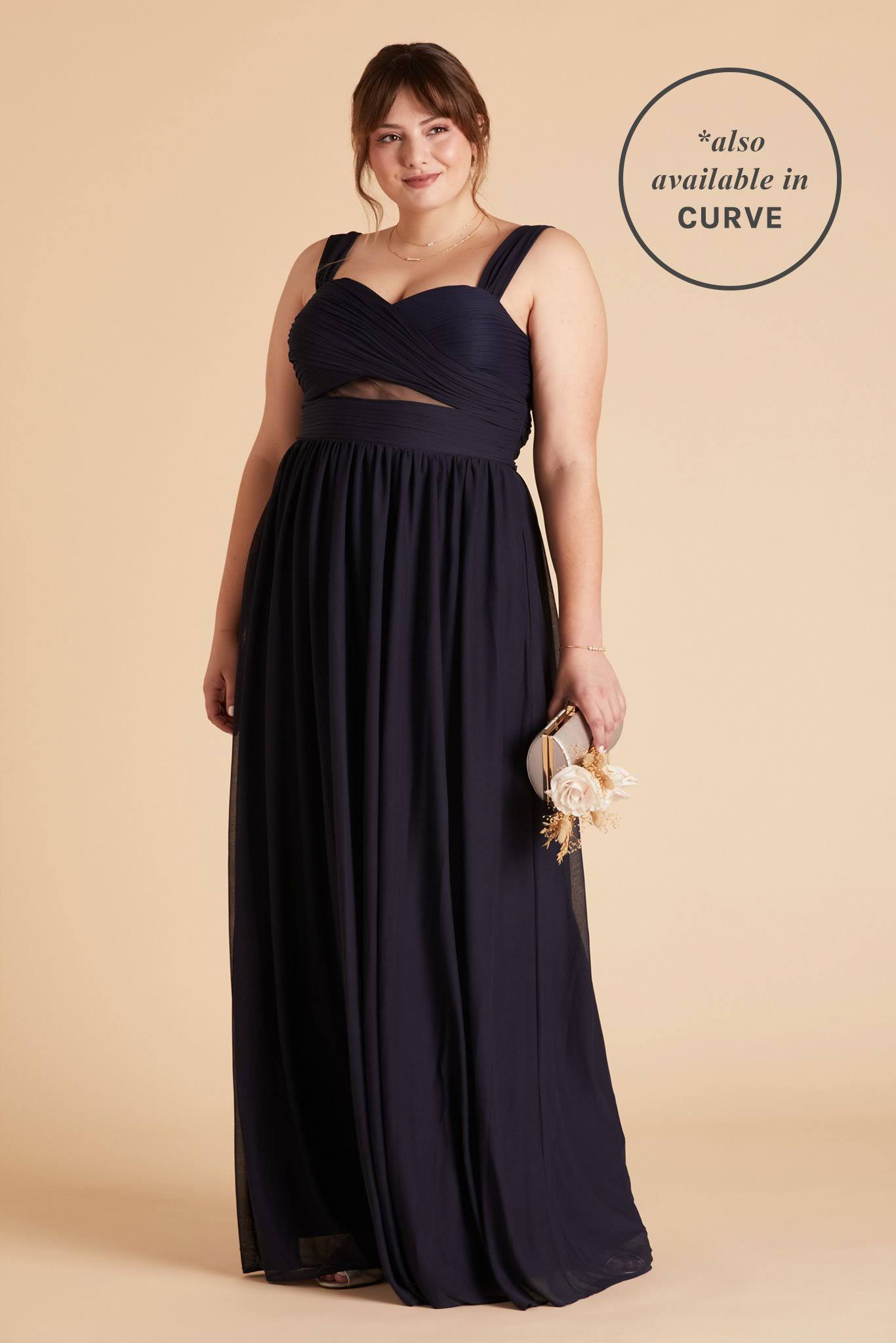 Birdy Grey Elsye Bridesmaid Dress in Navy M / Navy