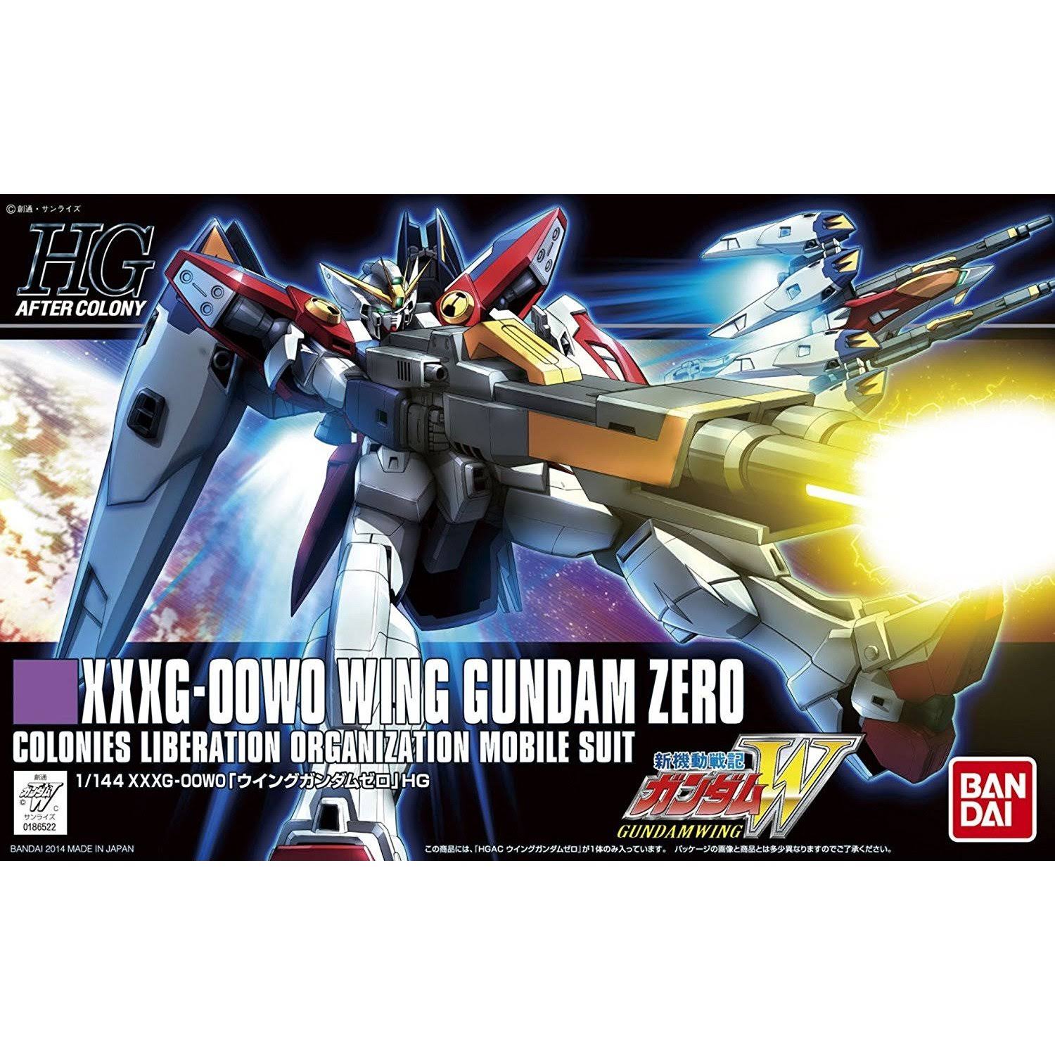 HGAC Gundam Wing Zero 1/144 Model Kit