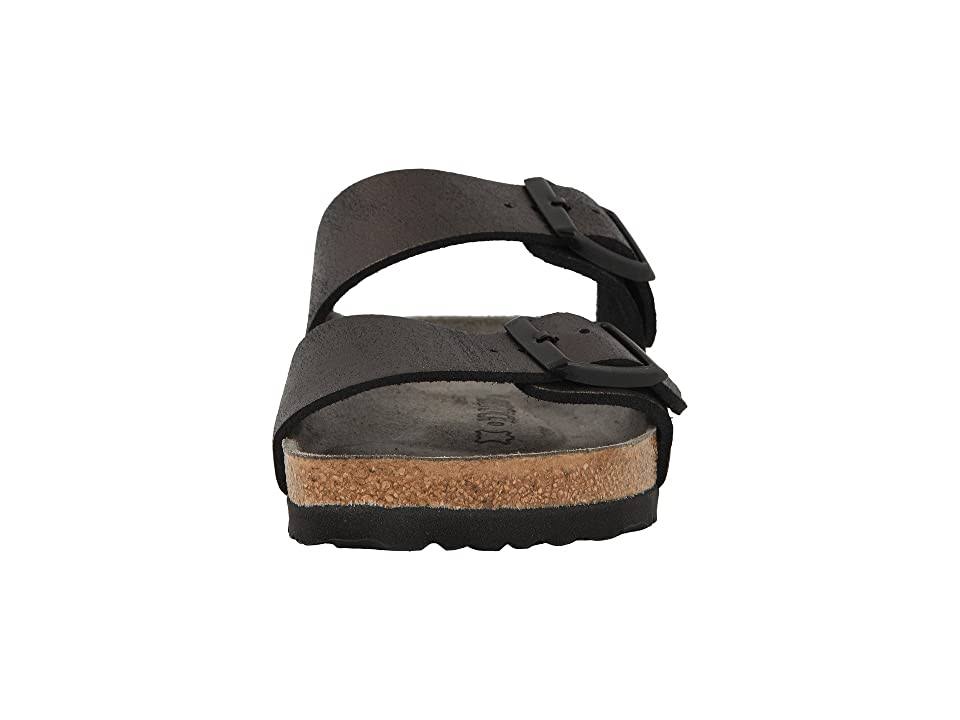 Birkenstock Women's Arizona Sandal - 36 - Washed Metallic Antique Black