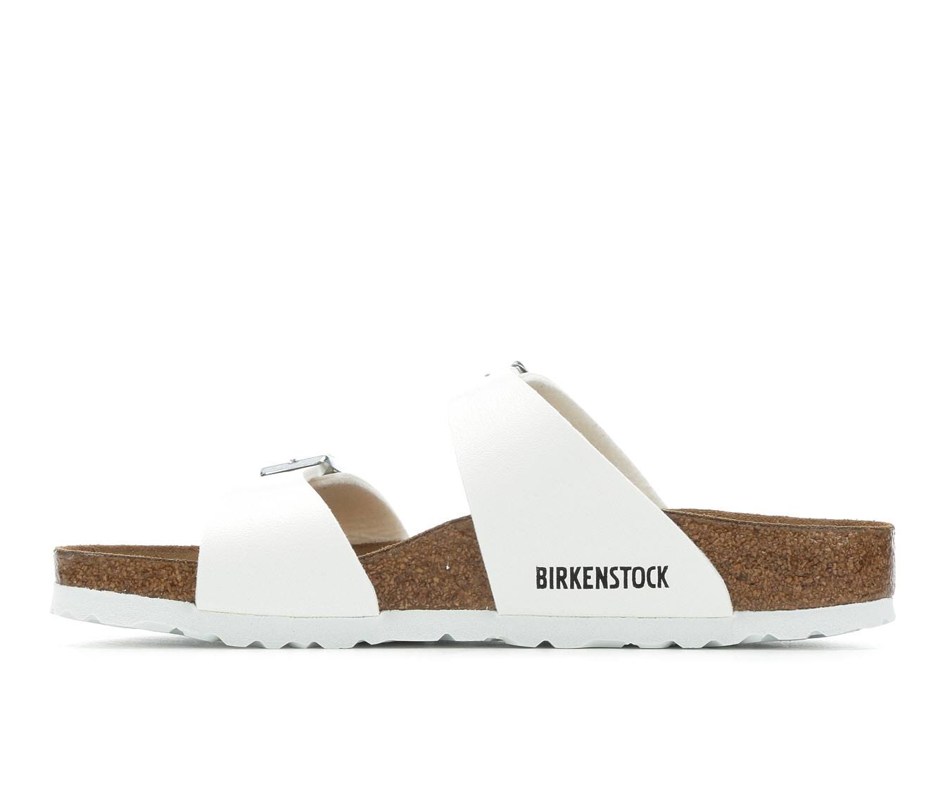 Birkenstock Women's Sydney Footbed Sandals (White) - Size 11.0 M
