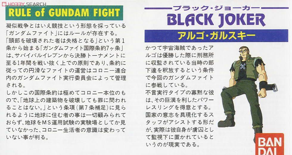 Bandai G-Gundam Bolt Gundam 1/144 Scale Kit