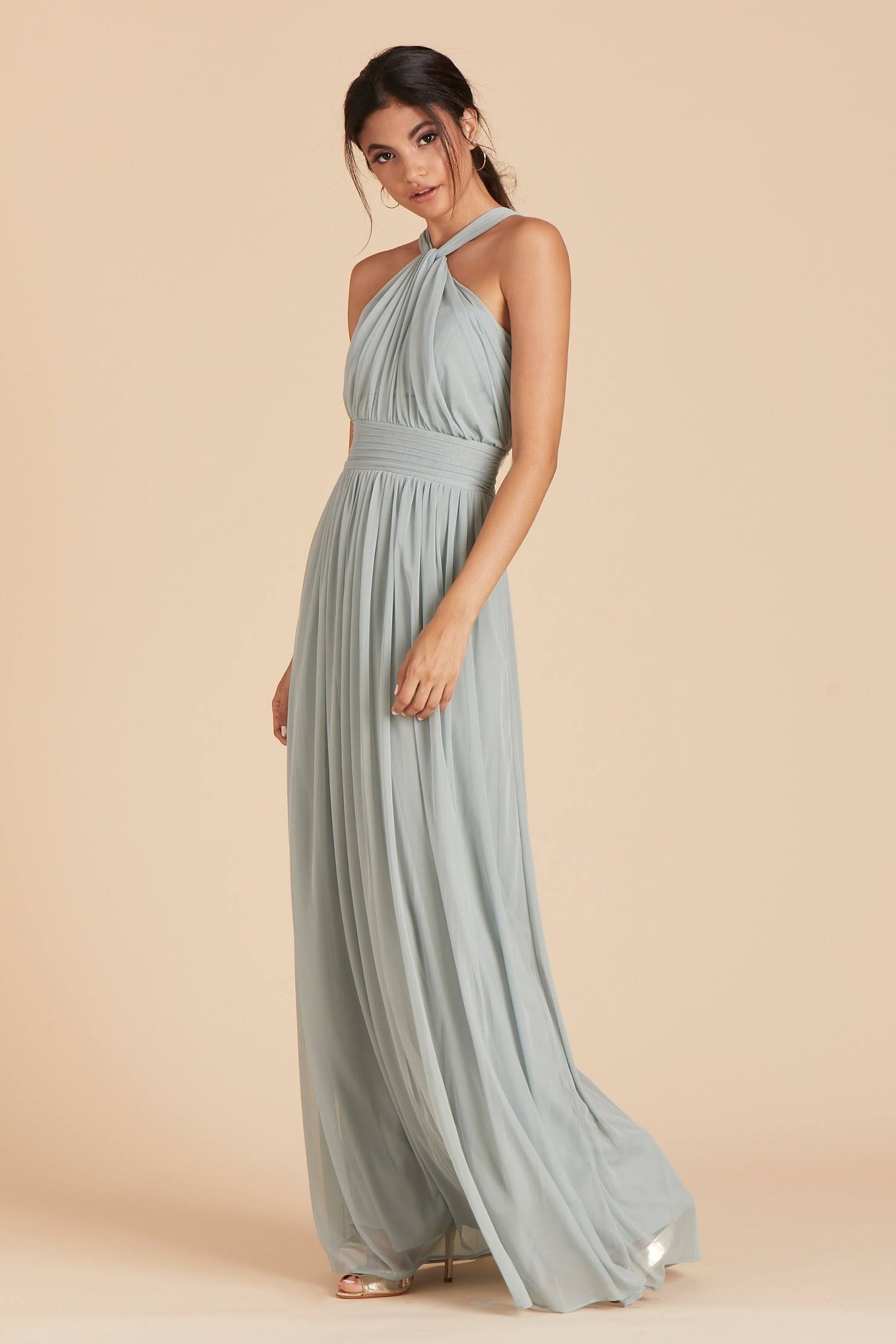 Birdy Grey Kiko Bridesmaid Dress in Sage XL / Sage