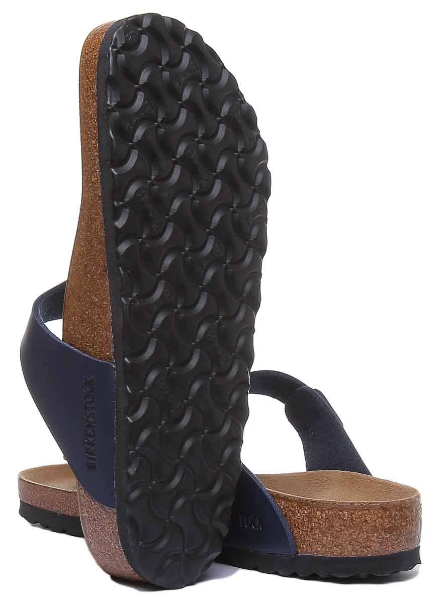Birkenstock Thong Sandal Gizeh Blue Birko-Flor 35 EU / Regular