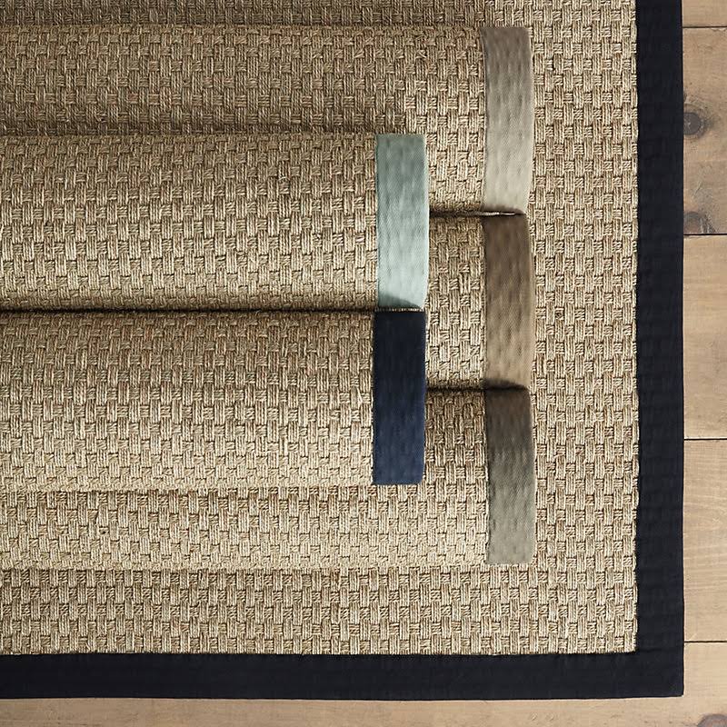 Seagrass Area Rug Sand 6& x 9& - Ballard Designs