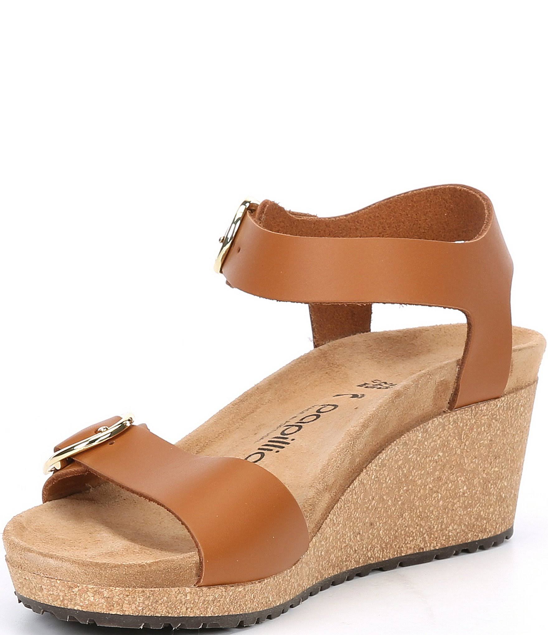 Birkenstock Soley Sandal - Women's 36 Leather/Black Narrow