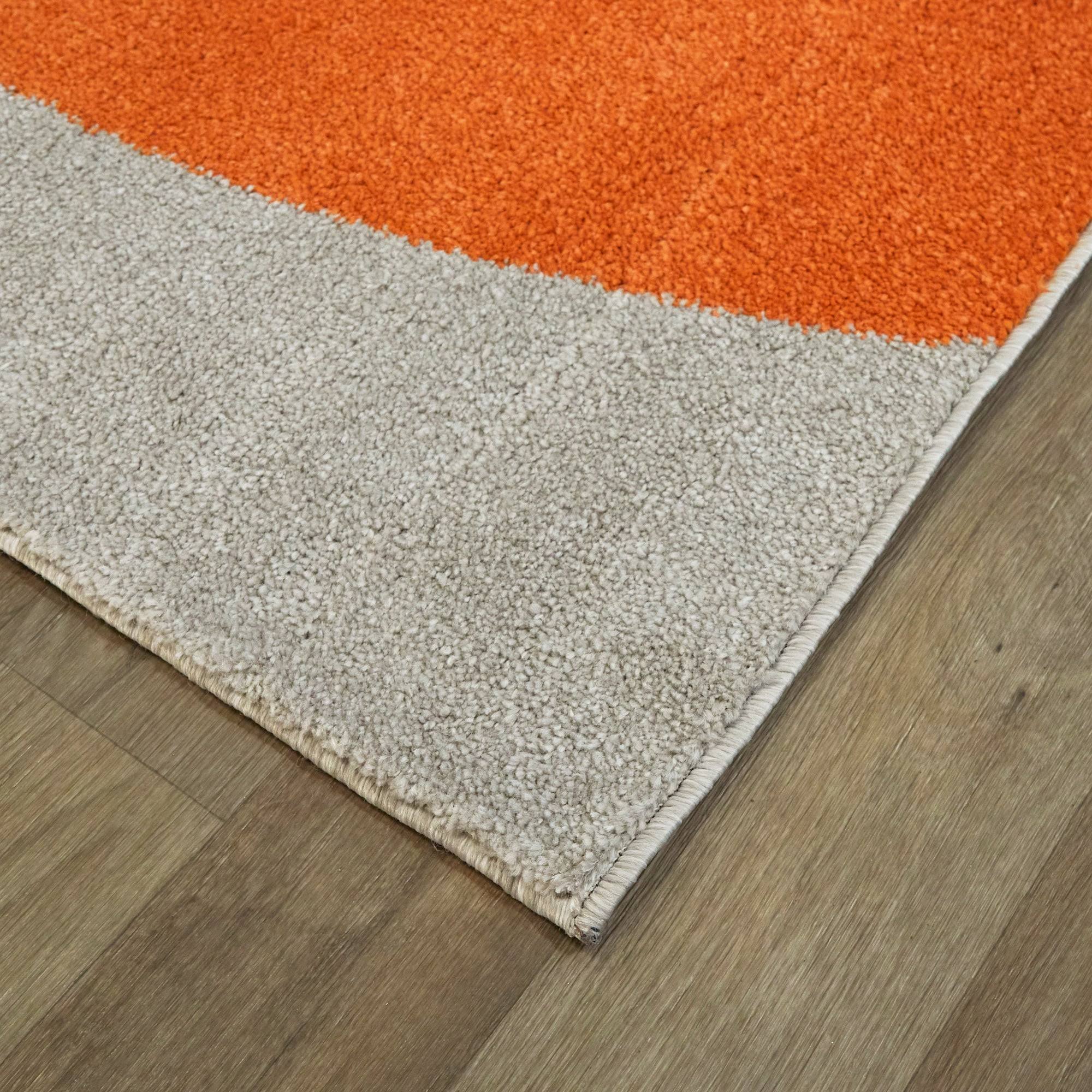 BALTA Friendly Fox Orange 4 ft. x 6 ft. Kids Area Rug