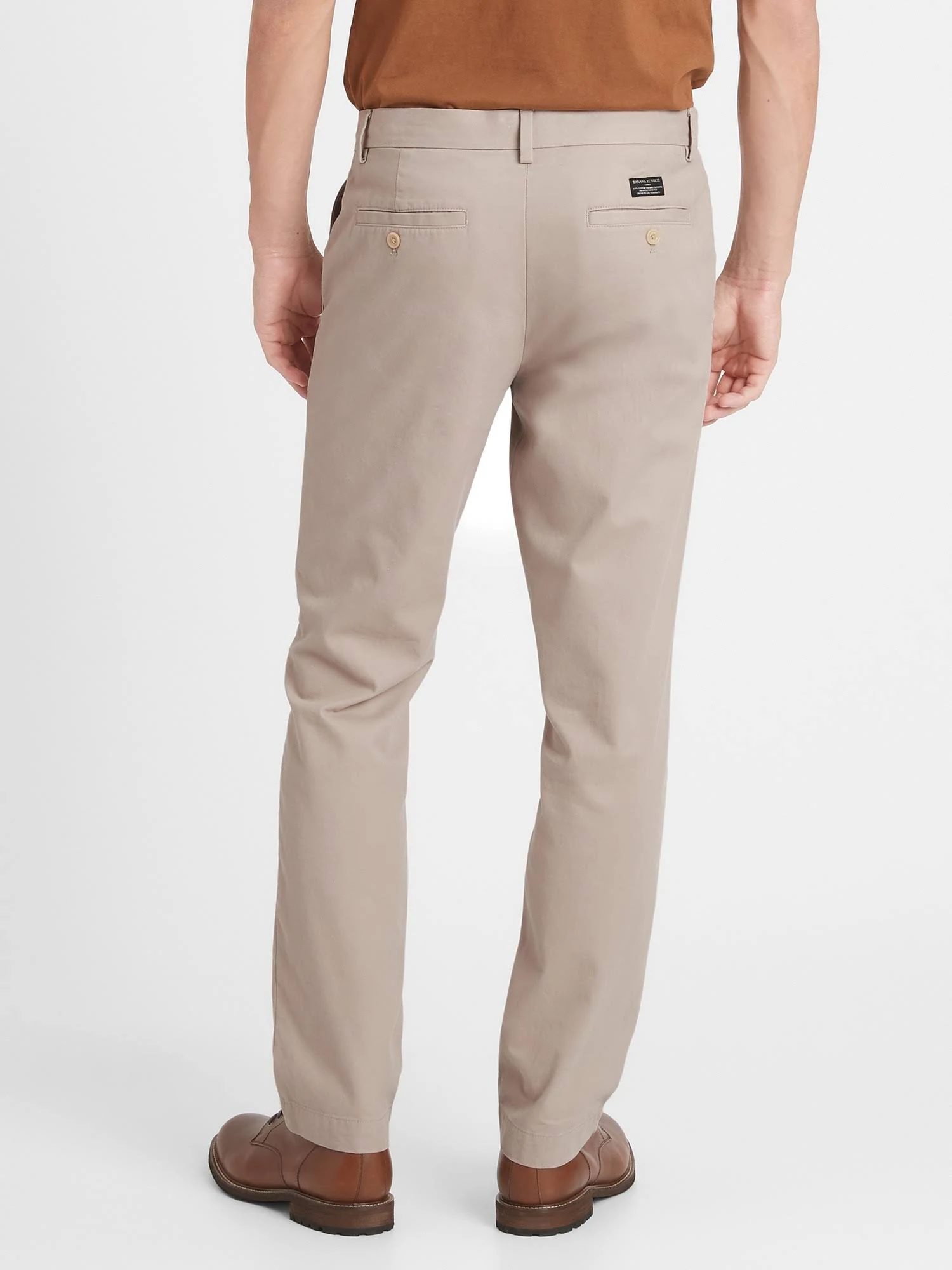 Banana Republic Men's Aiden Slim Chino Pant Khaki Size 44W 34L