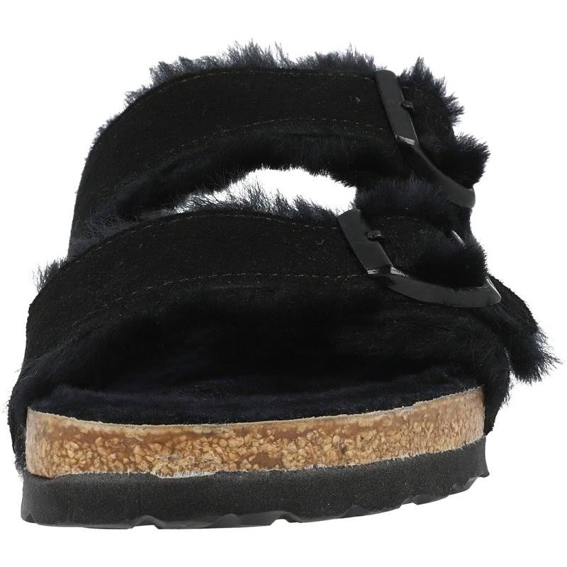Birkenstock Arizona Fur - Black - UK5