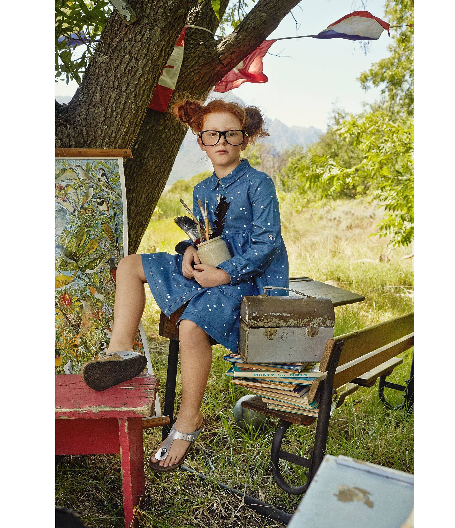 Birkenstock Kids Gizeh Sandal - Silver