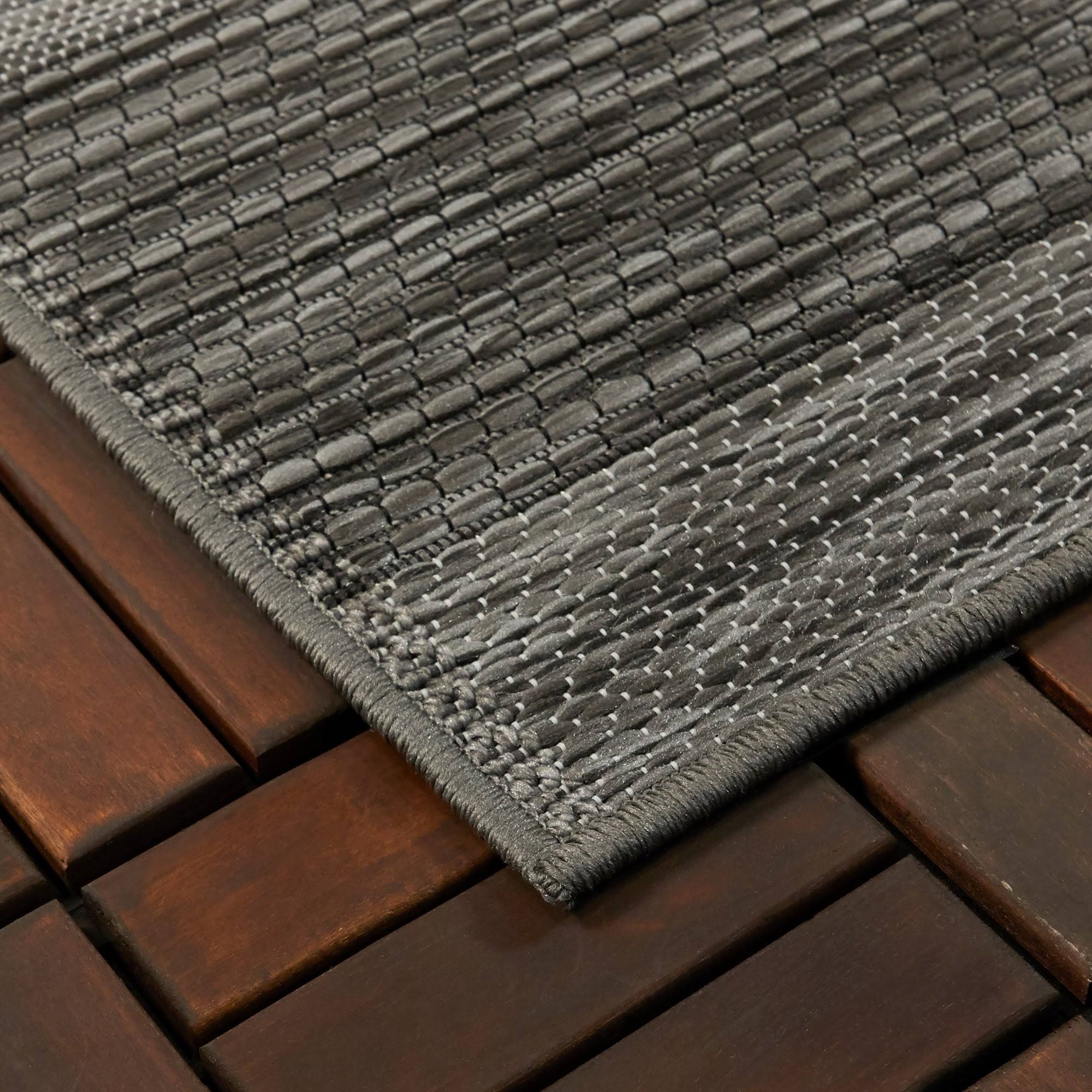 BALTA Jonson Beige 5 ft. x 7 ft. Transitional Flatweave Indoor/Outdoor Area Rug