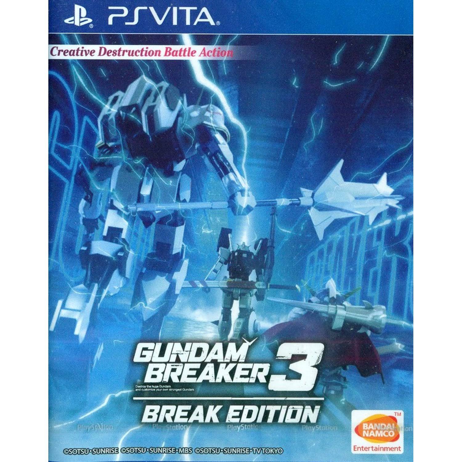 PS Vita Gundam Breaker 3 Break Edition (English Subs)