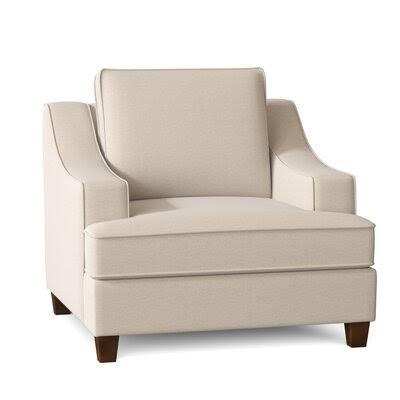 Lise 39x22 Wide Armchair Birch Lane Body Fabric: Bihar Natural