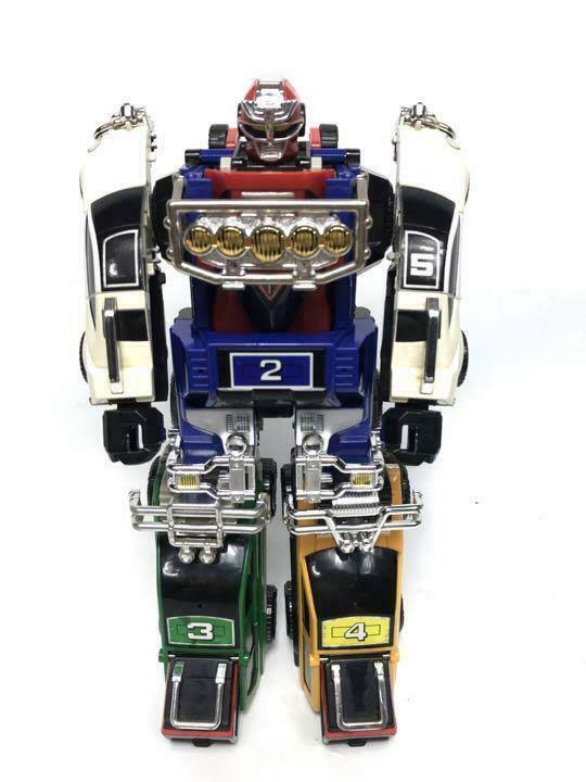 Bandai Gekisou Sentai Carranger Combined DX RV Robo Power Rangers Japan used