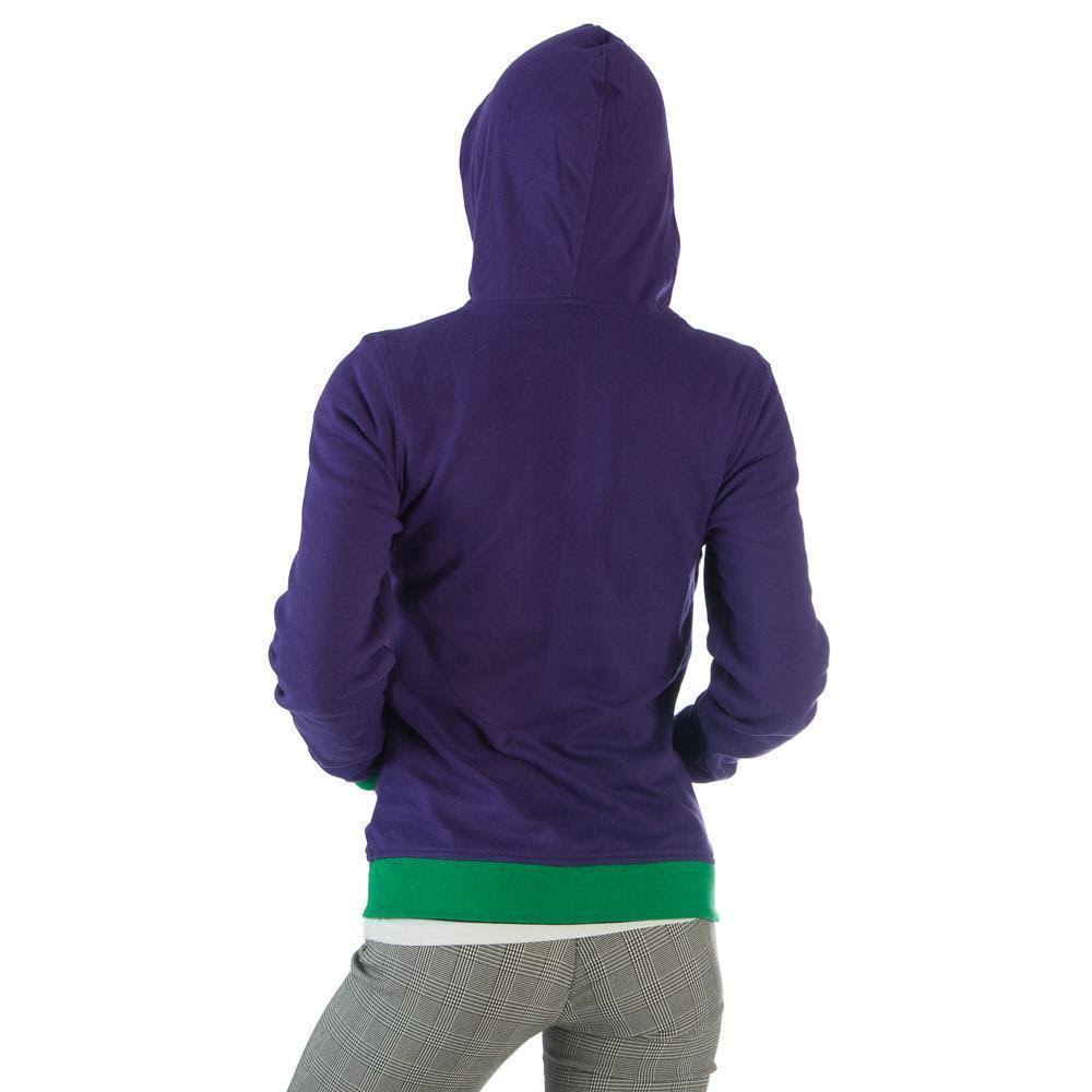 Harley Quinn and Joker Reversible Hoodie XL