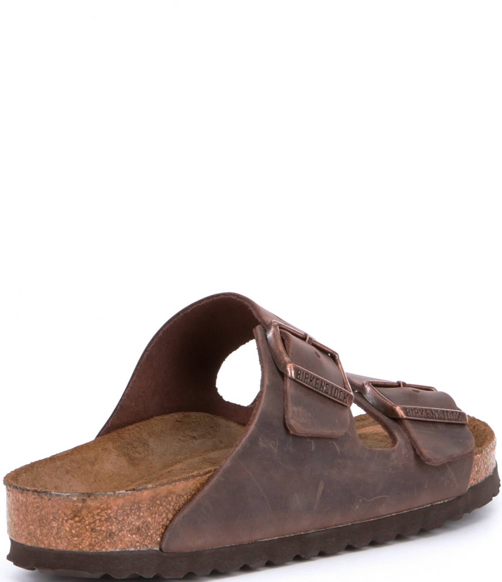 Birkenstock Arizona Soft Footbed (36 Narrow Black Oiled Leather)