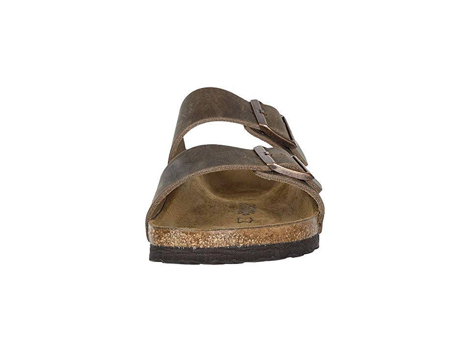 Birkenstock Arizona Sandals, Women's, Tobacco Oiled Leather, Size: 6