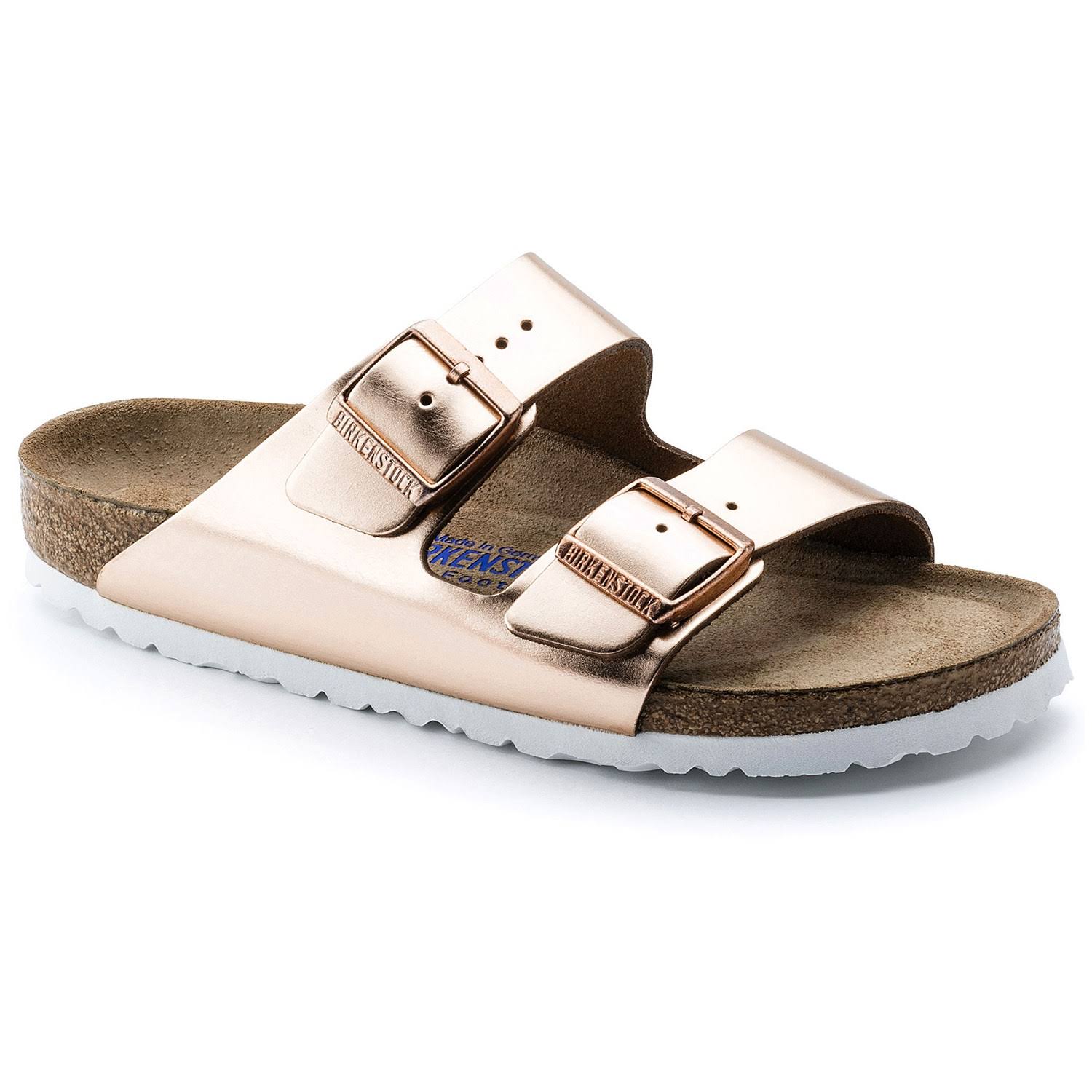 Birkenstock Arizona Soft Footbed Limited Edition Sandal - Women's 36.0 Copper Leather