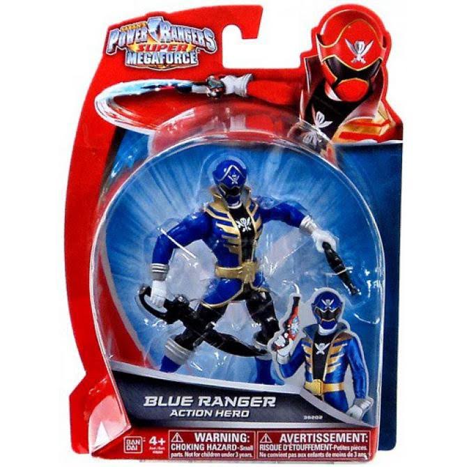 Power Rangers Super Megaforce - Blue Ranger Action Hero 5-Inch