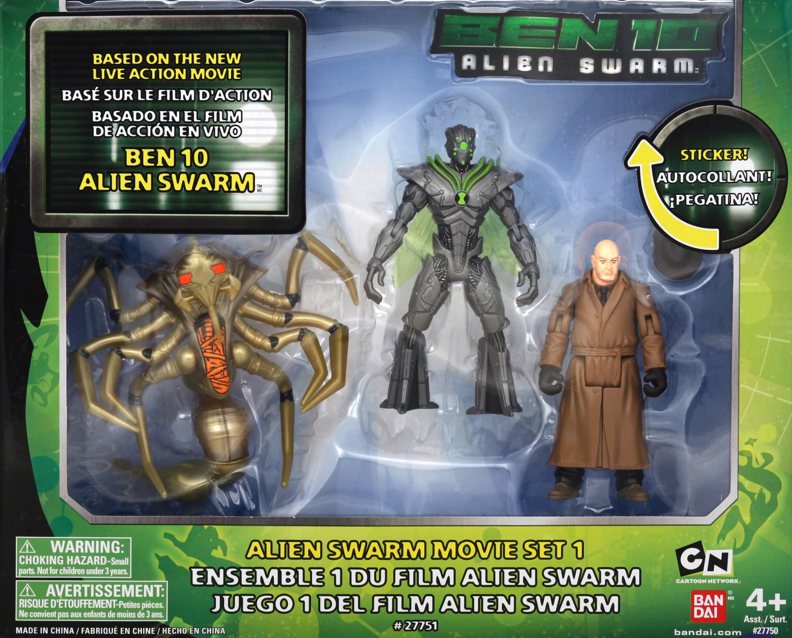 Bandai Ben 10 Alien Swarm Alien Swarm Movie, Set 1