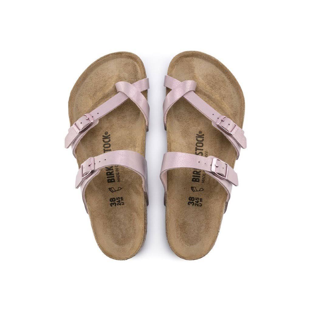 Birkenstock Women's Mayari Sandal - 42 - Electric Metallic Taupe