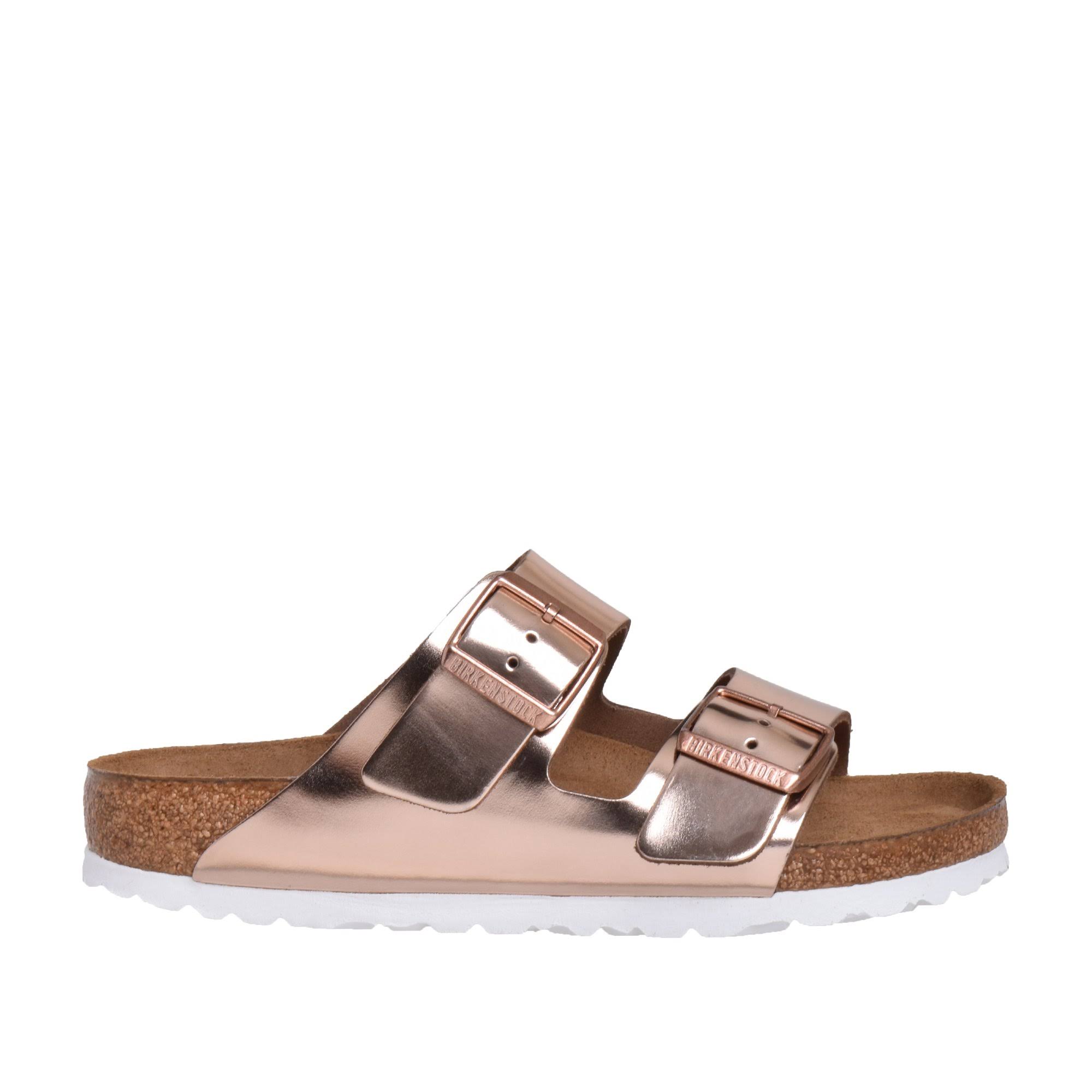 Birkenstock Arizona Soft Footbed Limited Edition Sandal - Women's 36.0 Copper Leather