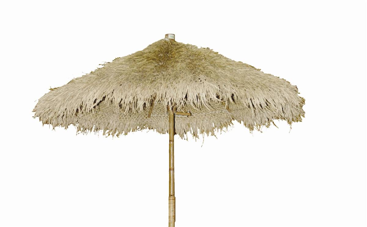 Bamboo54 Thatch Patio Umbrella