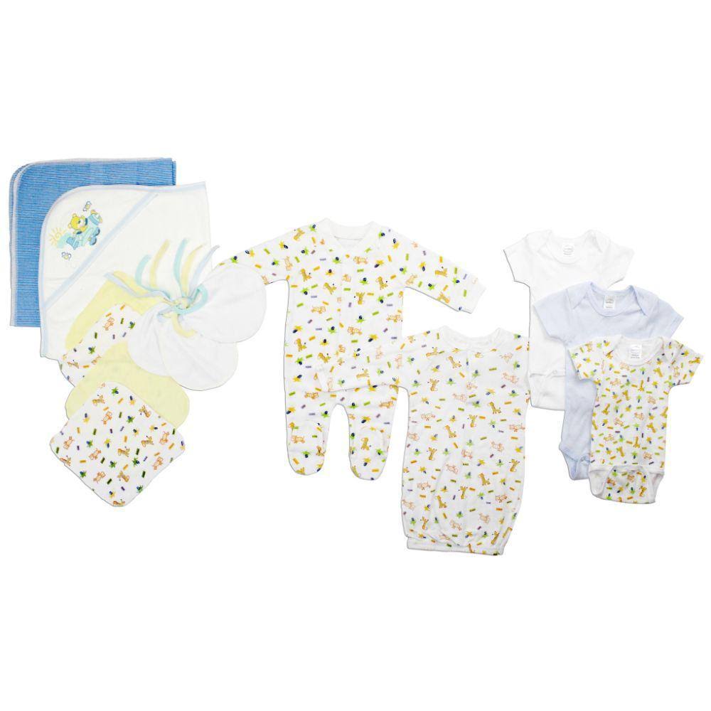 Bambini Newborn Baby Boys 14 PC Layette Baby Shower Gift Set