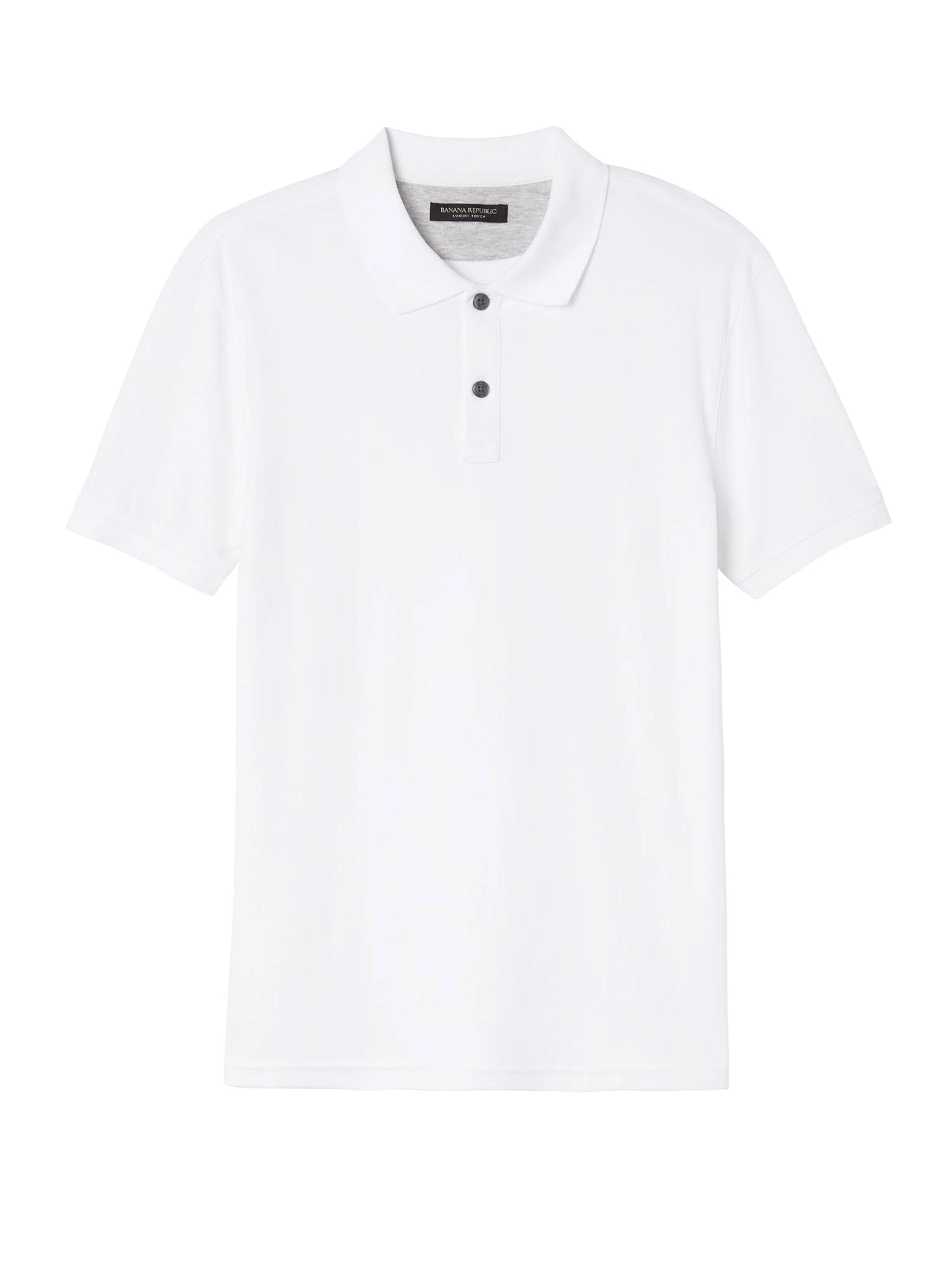 Banana Republic Men's Slim Luxury-Touch Polo Shirt White Size XXL